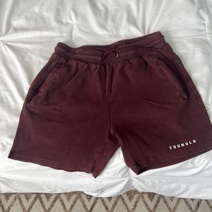 YoungLa maroon shorts